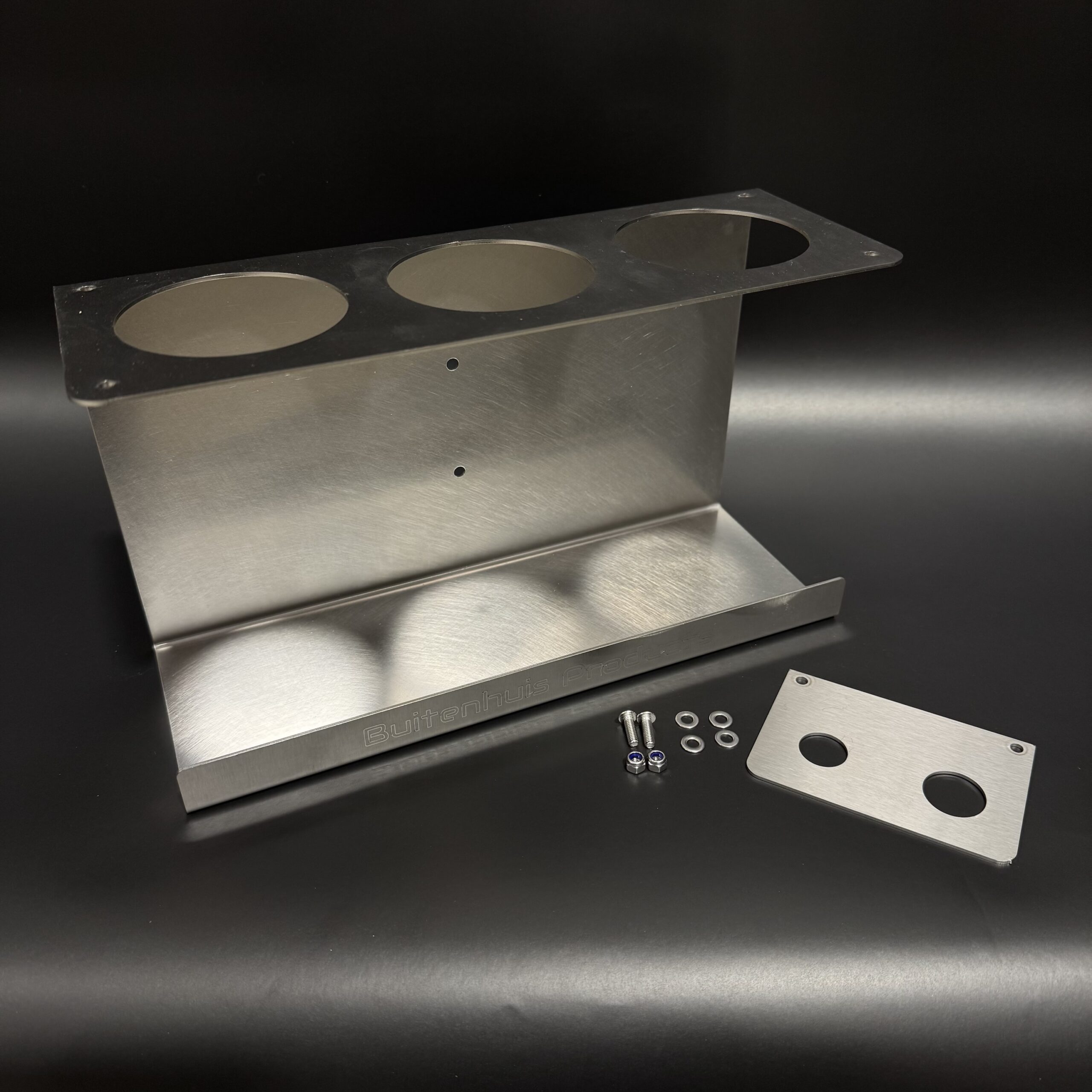khevga Metalen flessenmand voor 6 flessen