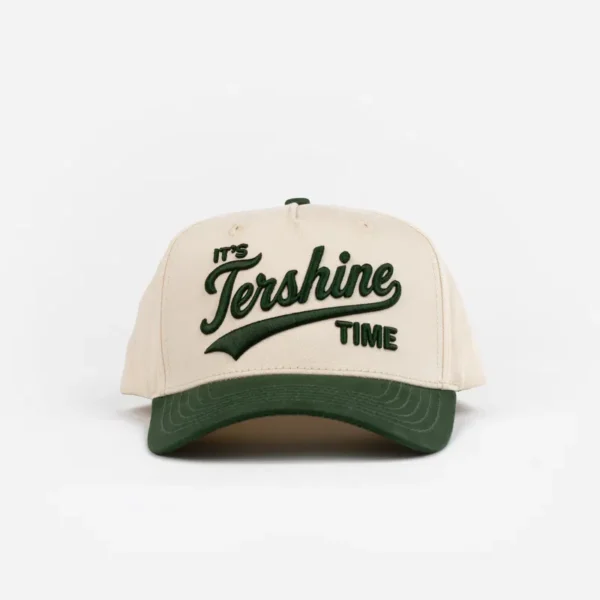 Baseball Pet - Tershine Time - Off White/Groen - Afbeelding 2