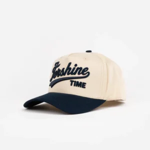 Baseball Pet - Tershine Time - Off White/Blauw