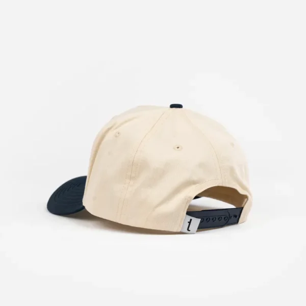 Baseball Pet - Tershine Time - Off White/Blauw - Afbeelding 4