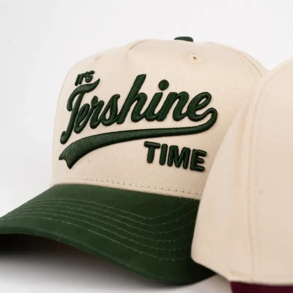 Baseball Pet - Tershine Time - Off White/Groen - Afbeelding 5