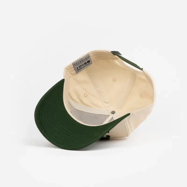 Baseball Pet - Tershine Time - Off White/Groen - Afbeelding 4