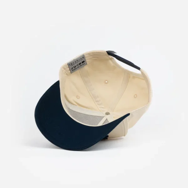 Baseball Pet - Tershine Time - Off White/Blauw - Afbeelding 3