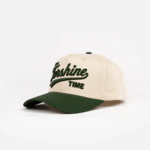 Baseball Pet - Tershine Time - Off White/Groen