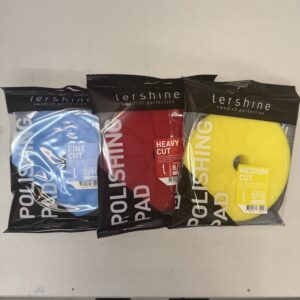 Polijst pad 3 staps set